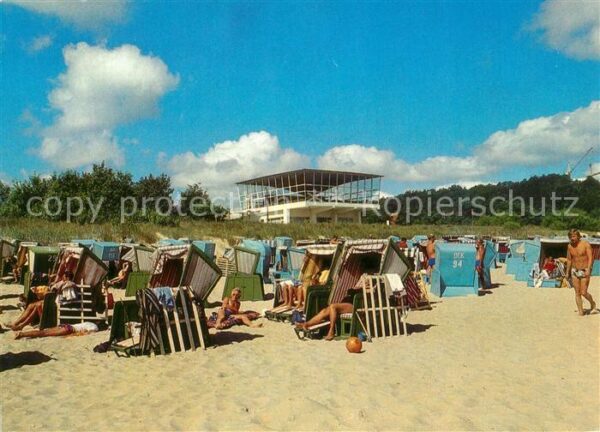 Baabe Ostseebad Ruegen Gaststätte Inselparadies Strand