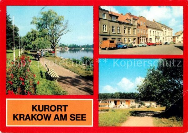 Krakow See Promenade Markt Bungalowsiedlung