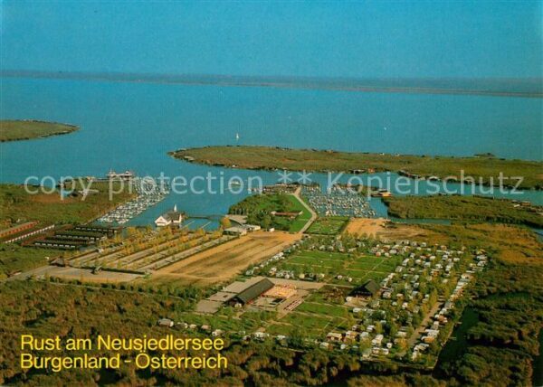 Rust Burgenland Fliegeraufnahme