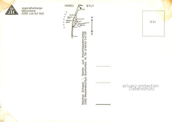 List Sylt Jugendherberge Mövenberg – Bild 2