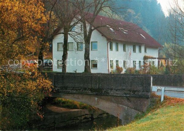 Peiting Herzogsägmühle Haus an der Brücke