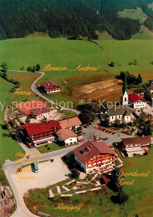 Salzburger Land Fliegeraufnahme Pension Andreas Sportho