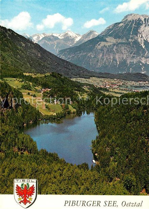 Piburgersee Fliegeraufnahme