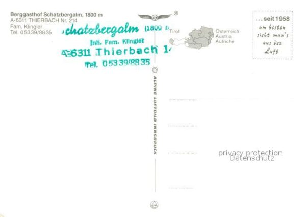 Wildschoenau Tirol Alpengasthof Schatzbergalm – Bild 2