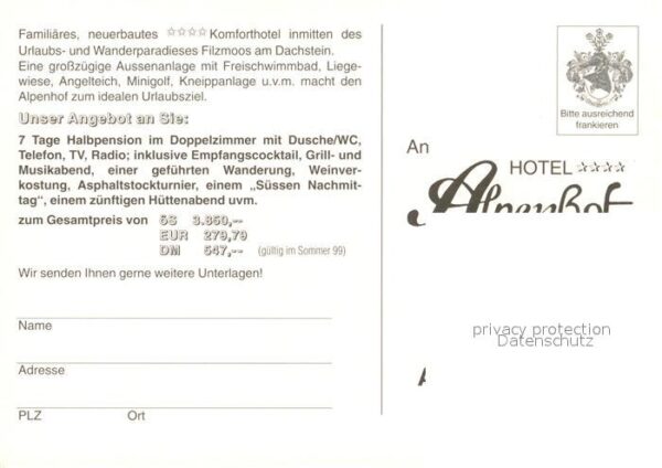 Filzmoos Hotel Alpenhof – Bild 2