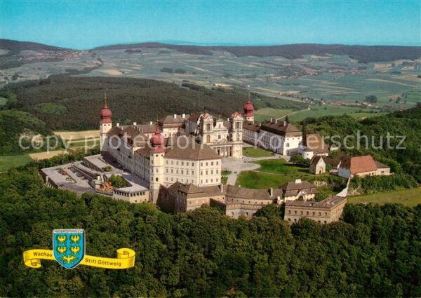 Furth Goettweig Benediktinerstift Fliegeraufnahme