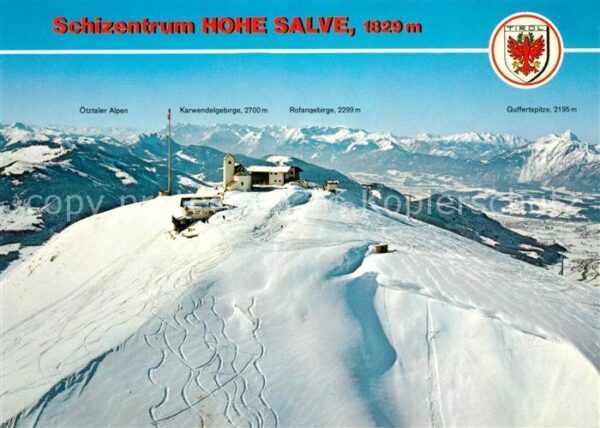 Hohe Salve Winterlandschaft Gipfelrestaurant