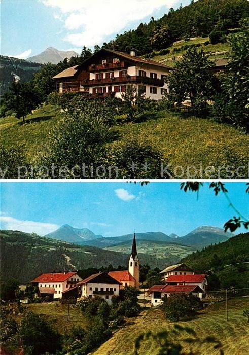 Rodeneck Italien Steiger Hof Kirche Panorama
