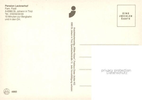 Johann Tirol St Pension Lacknerhof – Bild 2