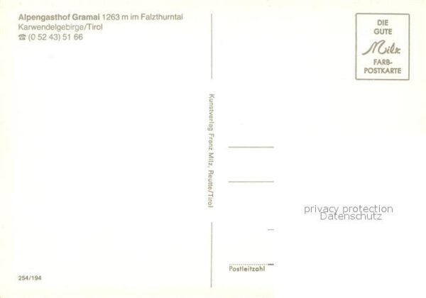 Gramaialm Alpengasthof Gramai – Bild 2
