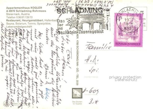 Rohrmoos Schladming Fliegeraufnahme – Bild 2