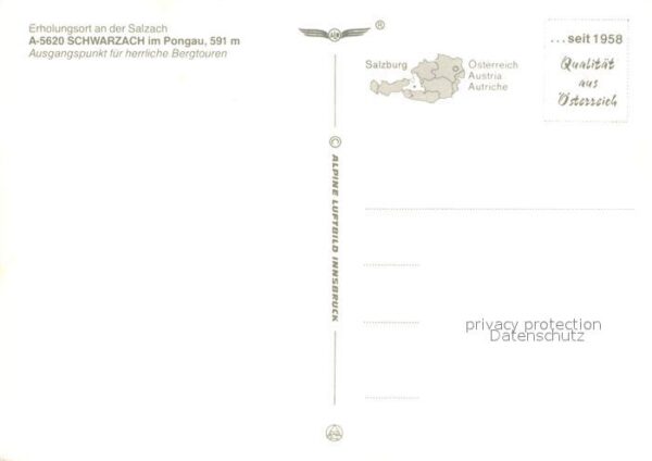 Schwarzach Pongau Fliegeraufnahme – Bild 2