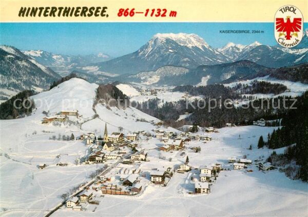 Hinterthiersee Fliegeraufnahme