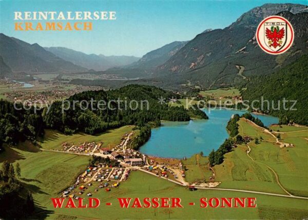 Kramsach Reintalersee Fliegeraufnahme