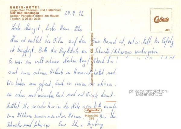 Bad Hoenningen Rhein Hotel – Bild 2