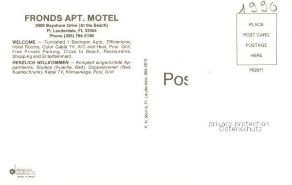 Fort Lauderdale Fronds Apt Motel – Bild 2
