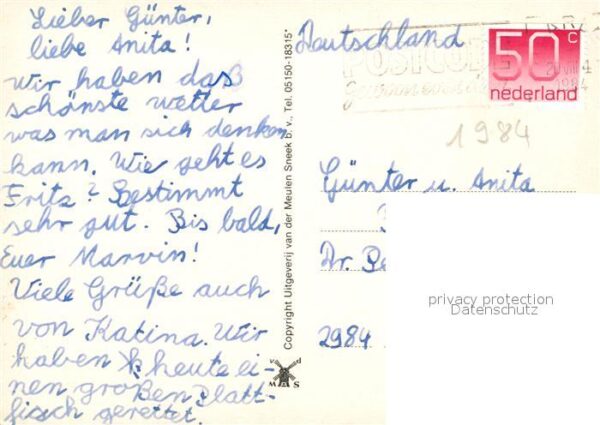 Texel Windmühle Fischutter Ortsansicht – Bild 2