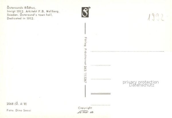 Oestersund Rathaus – Bild 2