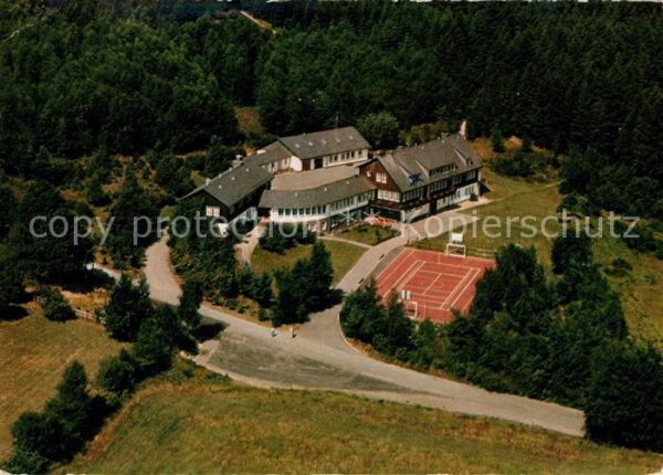 Meinerzhagen Fliegeraufnahme Freizeit Schullandheim