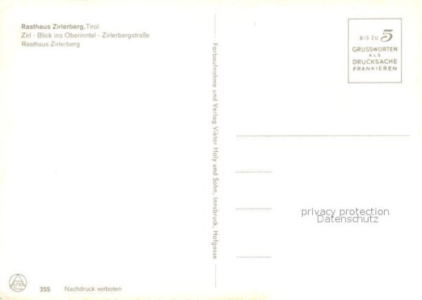 Zirl Rasthaus Zirlerberg Zirlerbergstraße – Bild 2