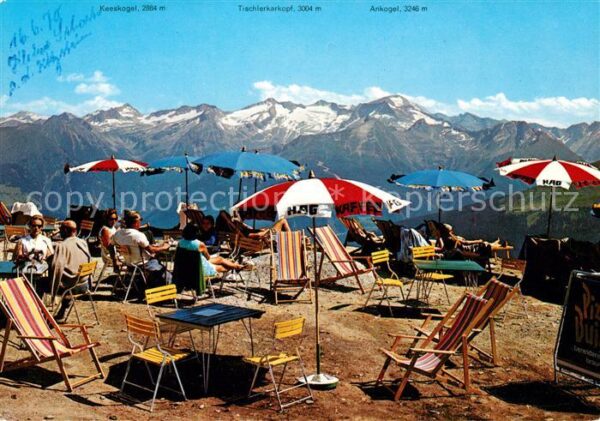 Bad Hofgastein Bergrestaurant Kleine Scharte Sonnenter
