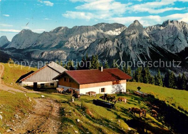Lermoos Tirol Duftlalm Mieminger Gebirge