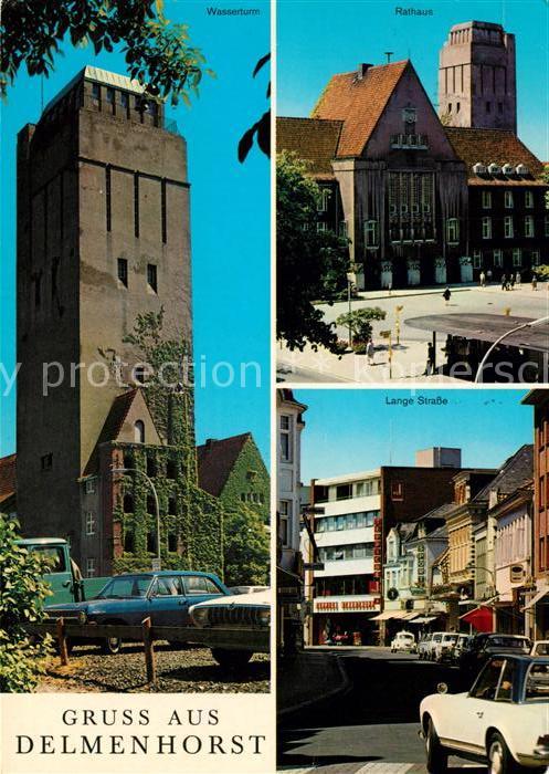 Delmenhorst Wasserturm Rathaus Lange Straße