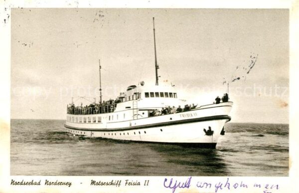 Motorschiffe Frisia II Nordeney