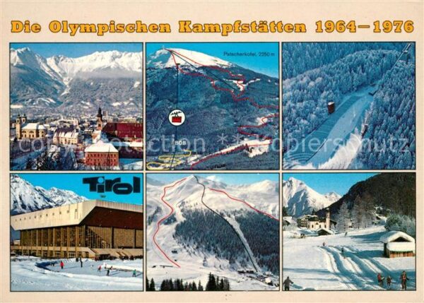 Olympia Innsbruck Bobbahn Bergiselstadion Olymp