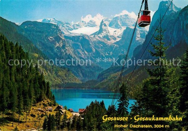 Seilbahn Gosaukamm Gosausee Dachstein