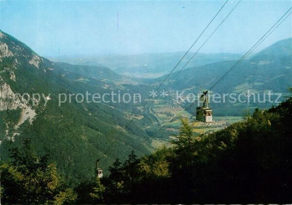 Seilbahn Raxseilbahn Begegnung