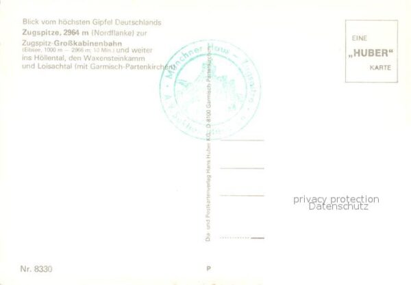 Seilbahn Zugspitze Höllental Waxensteinkamm Lois – Bild 2