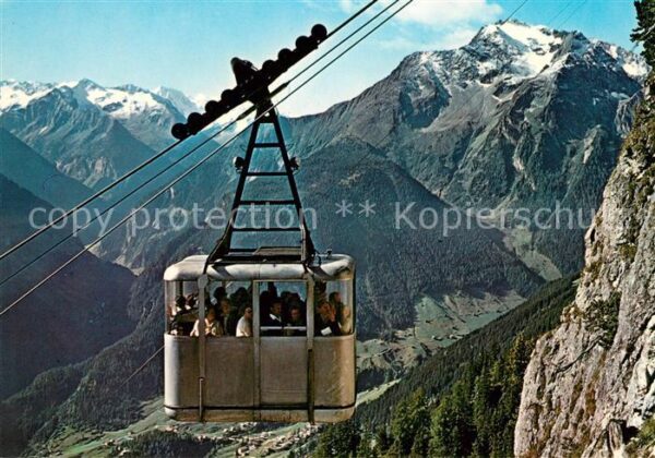 Seilbahn Penkenseilbahn Grünberg Mayrhofen Zille