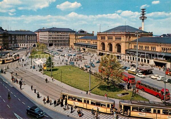 Strassenbahn Hannover Ernst-August-Platz Hauptbahnho