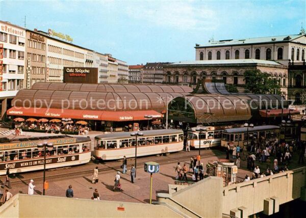 Strassenbahn Hannover Cafe Kröpcke Oper