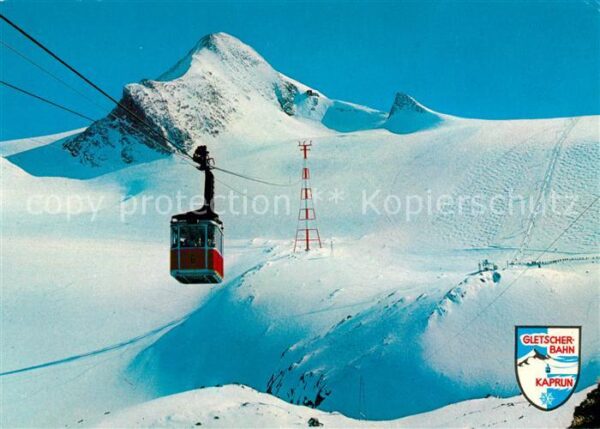 Seilbahn Gletscherbahn Kaprun Schmiedinger Glets