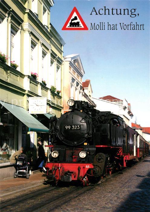Lokomotive 99323 Bäderbahn Molli