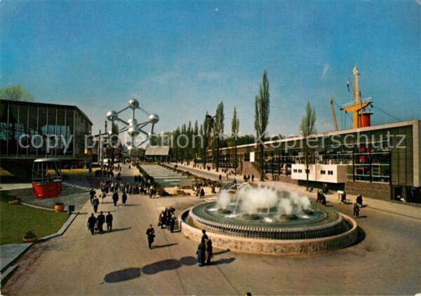 Exposition Universelle Bruxelles 1958 Avenue de Benelux