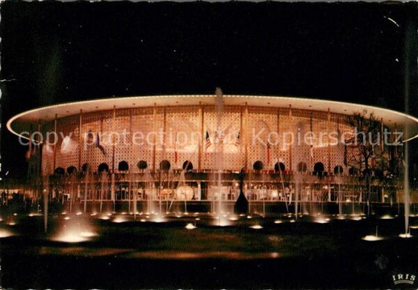 Exposition Universelle Bruxelles 1958 U.S.A. Pavillon