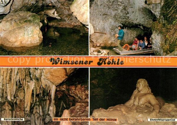 Hoehlen Caves Grottes Wimsener Höhle Ehrenfelserseenixe Baroc