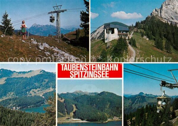 Seilbahn Taubenstein Spitzingsee