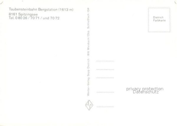 Seilbahn Taubenstein Spitzingsee – Bild 2