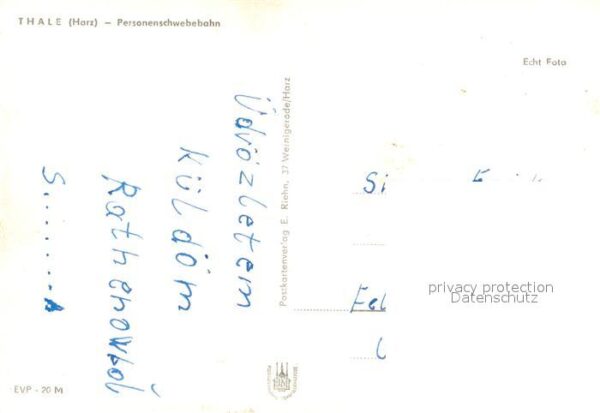 Seilbahn Thale – Bild 2