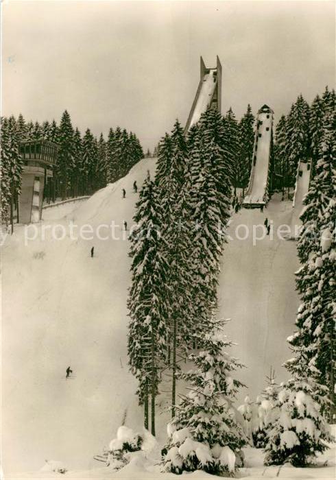 Ski-Flugschanze Johanngeorgenstadt Erzgebirgsschanze Ju