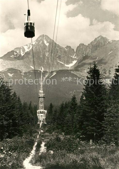Seilbahn Vysoke Tatry Lanovka na Lomnicky Stit