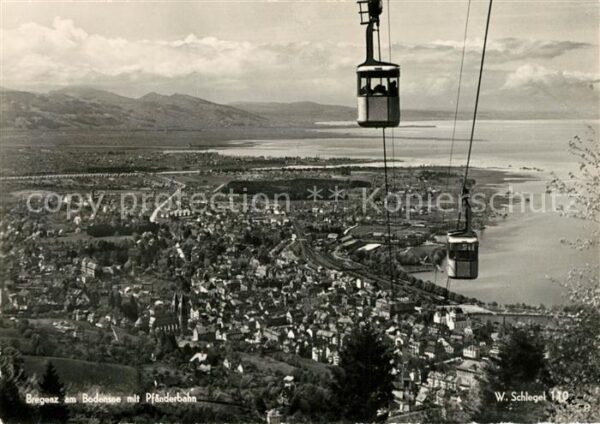 Seilbahn Pfänder Bregenz Bodensee