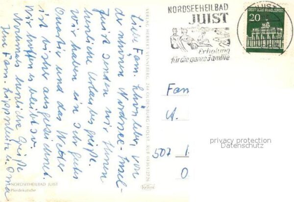 Pferdekutschen Juist – Bild 2