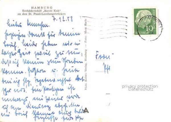 Schiffe Ships Navires Bunte Kuh Hamburg St. Pauli-Landungsbrü – Bild 2