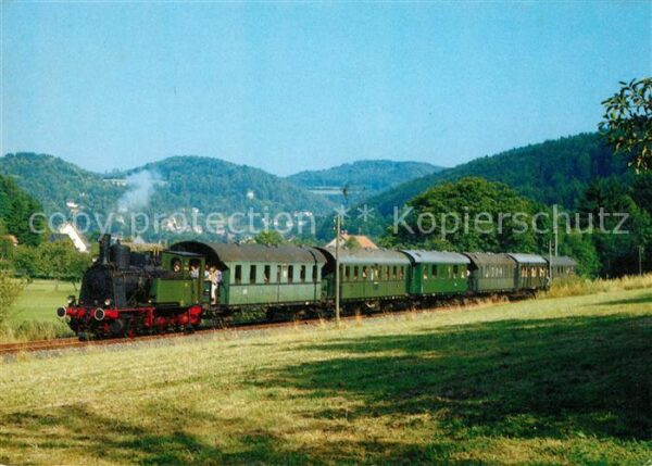 Eisenbahn Dampf-Tenderlokomotive Nürnberg Muggend