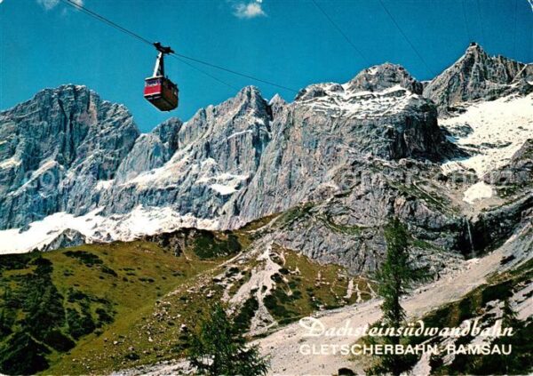Seilbahn Dachsteinsüdwandbahn Gletscherbahn Rams